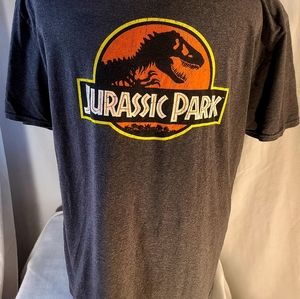 Jurassic Park Old Navy T-Shirt Size  Gray XXL